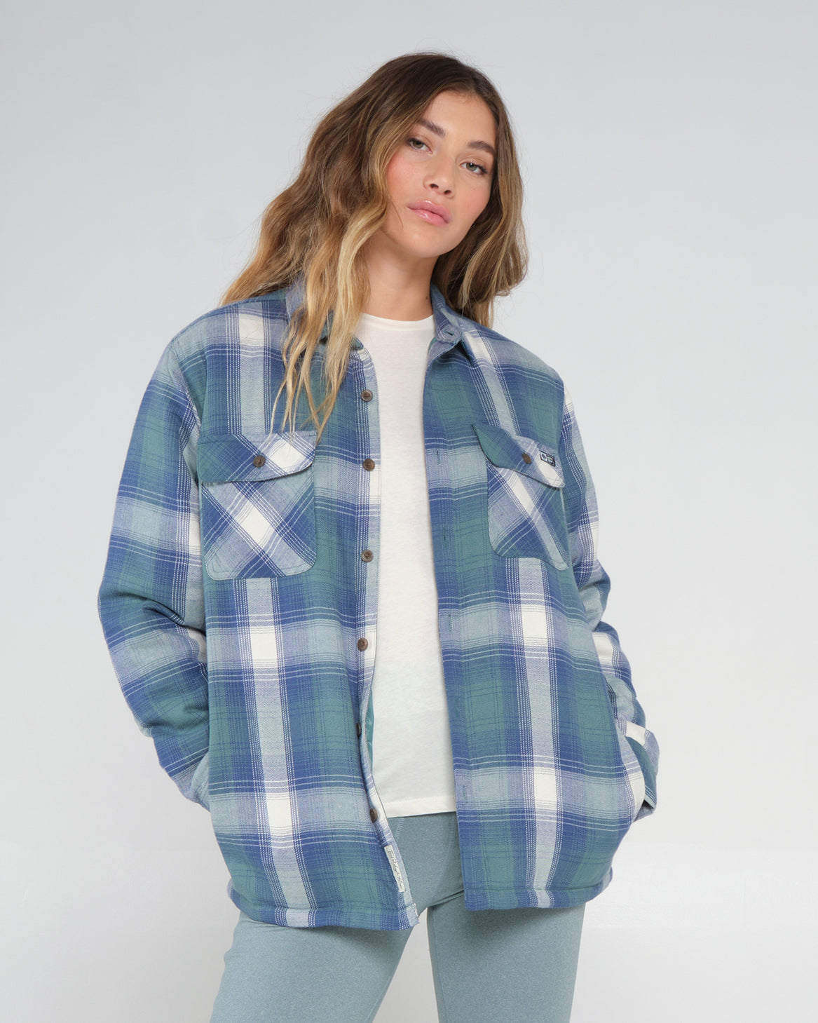 Salty Crew Chore Shacket 21435052