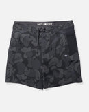 Salty Crew Mens Flagship Boatshort Black / 30