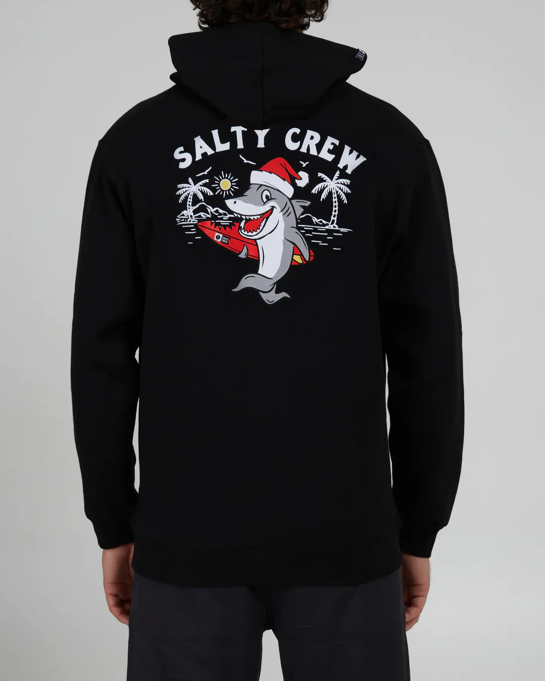 Salty Crew - Santa Shark Hood Fleece