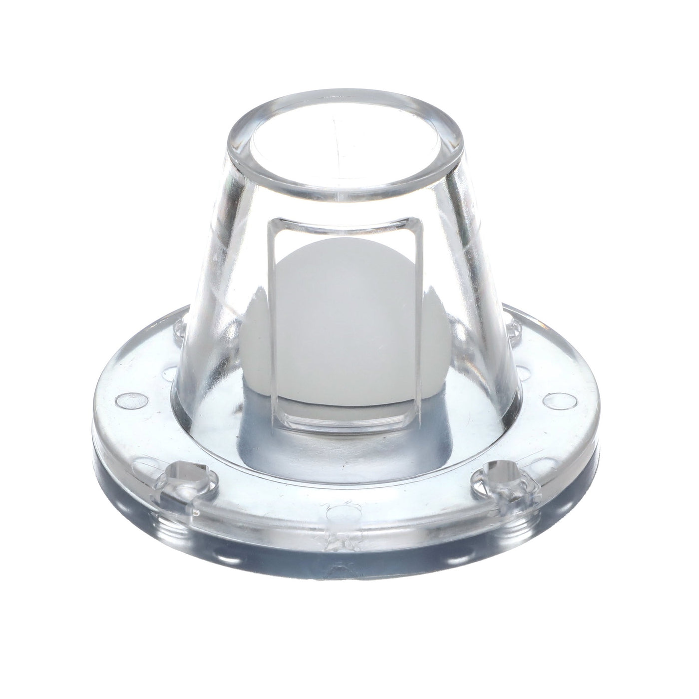 Seachoice Self-Bailling 2-7/8 In. Scupper Valve Kit, Clear