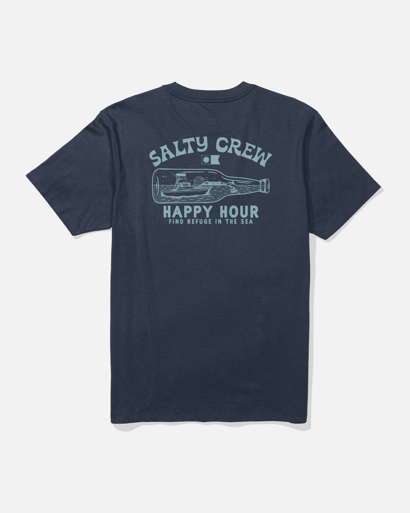 Salty Crew  Bottle Rocket Short Sleeve Tee Navy / Medium
