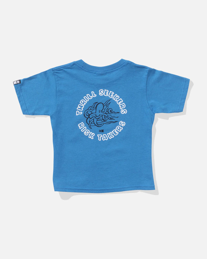 Salty Crew  Good Vibes Toddler Tee Turquoise / 4T