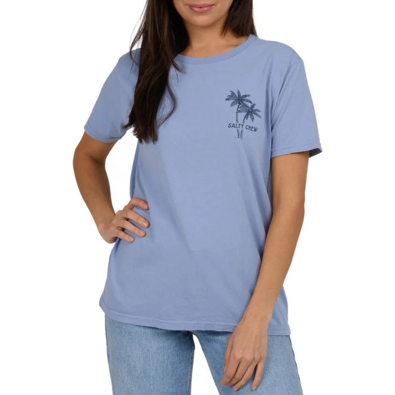 Salty Crew  Greetings B.F Tee Violet Blue / Medium