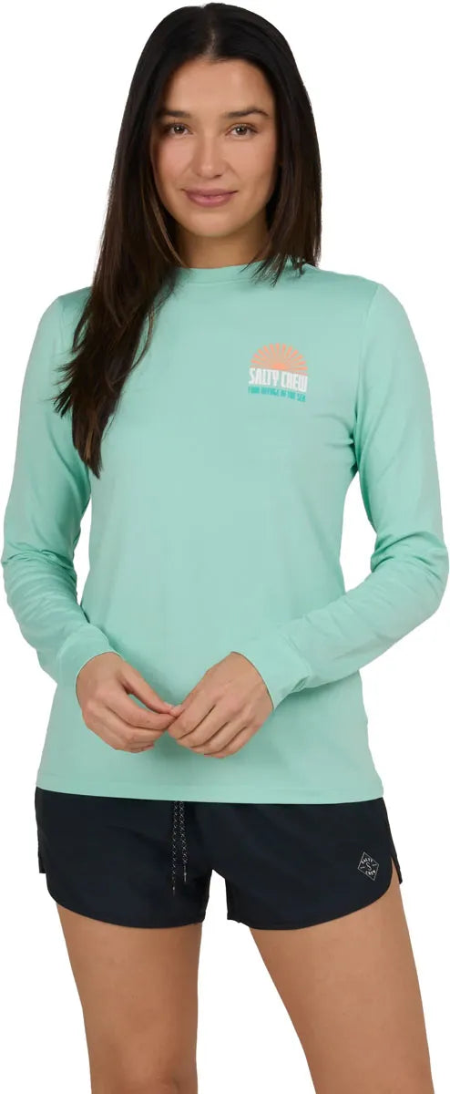 Salty Crew  In The Rays Sun Shirt Mint / Medium