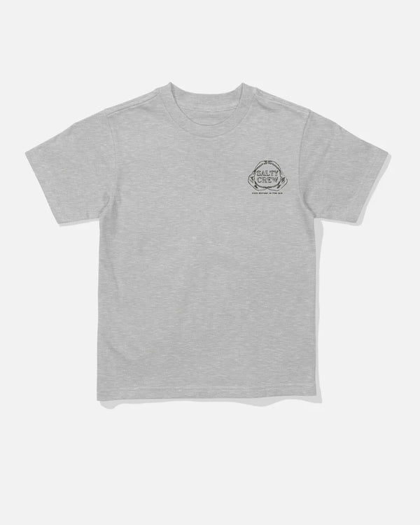 Salty Crew  Jawbone Toddler Short Sleeve Tee Athletic Heather / 5