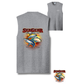 Sea Gear Apparel - 3 Fish Muscle Tank Mens