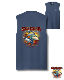 Sea Gear Apparel - 3 Fish Muscle Tank Mens