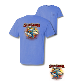 Sea Gear - 3 Fish Short Sleeve Mens