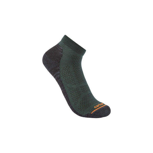 Carhartt® Lightweight Synthetic-Merino Wool Blend Low Cut Sock SL9140M