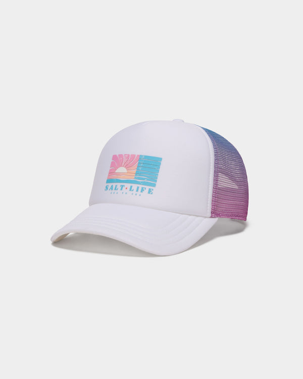 Salt Life - Forever Coastal 2 Low Pro Poly Foam Trucker / OS / White