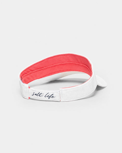 Salt Life - Lazy Days Visor White — OS / White