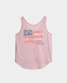 Salt Life - Coastal Glory Scoop Neck Cotton Poly Slub Tank CHP