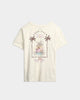 Salt Life - Keep Palm 2 SS Cotton Poly Slub Tee Cream