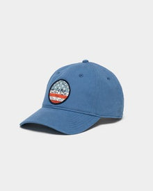 Salt Life - Sea Stars & Stripes 6 Panel Unstructured Hat Coastal Blue
