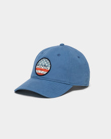 Salt Life - Sea Stars & Stripes 6 Panel Unstructured Hat Coastal Blue