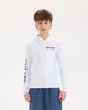Salt Life - Tuna Tournament Youth LS Hood UVapor SLX White