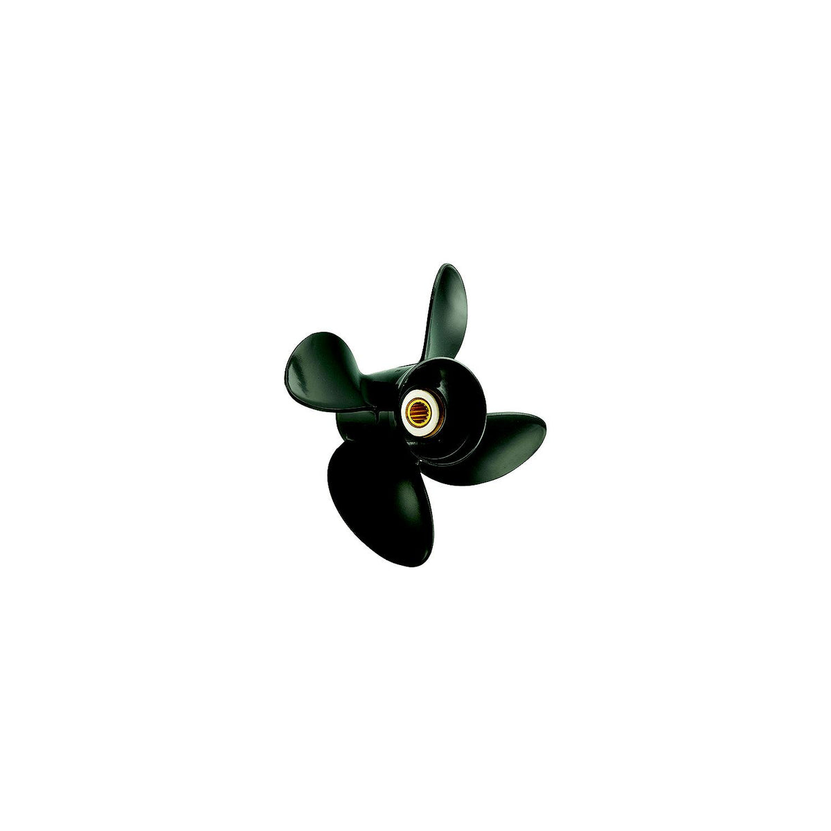Solas 341313817 Amita 4 Aluminum 4-Blade Propeller For Johnson Evinrude
