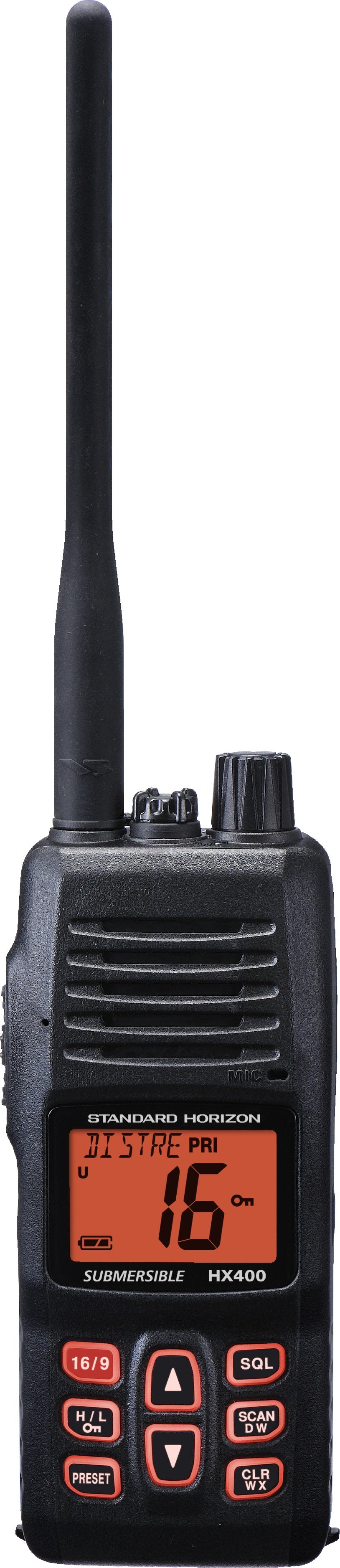 Standard HX400 5W Handheld VHF