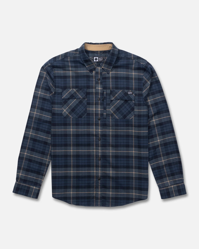 Salty Crew Fathom LS Tech Flannel