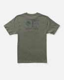 Salty Crew Flagship Fill SS Tee Dusty Olive / 2X-Large