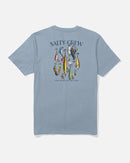 Salty Crew Surface Classic SS Tee Blue Fog / 2X-Large