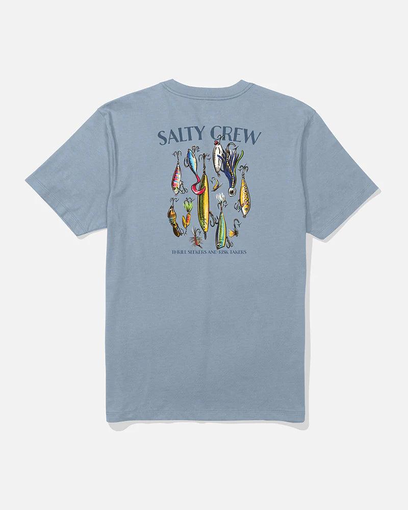 Salty Crew Surface Classic SS Tee Blue Fog / 2X-Large