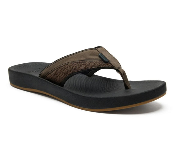 Sanuk Men'S Cosmic Seas Mesh Cacao / 08