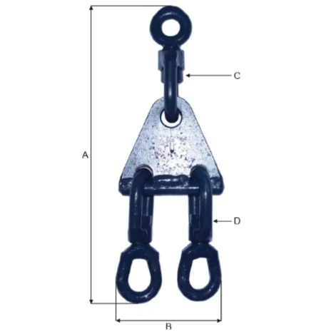 Blue Line Tri-Swivel