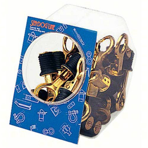 Sea Dog Brass Snap Handle Drain Plug