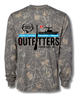 Sea Gear Apparel - Outfitters EST 2015 Logo Camo Long Sleeve Tee