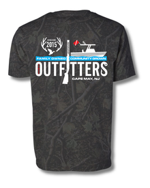 Sea Gear Apparel - Outfitters EST 2015 Logo Camo Short Sleeve T-Shirt