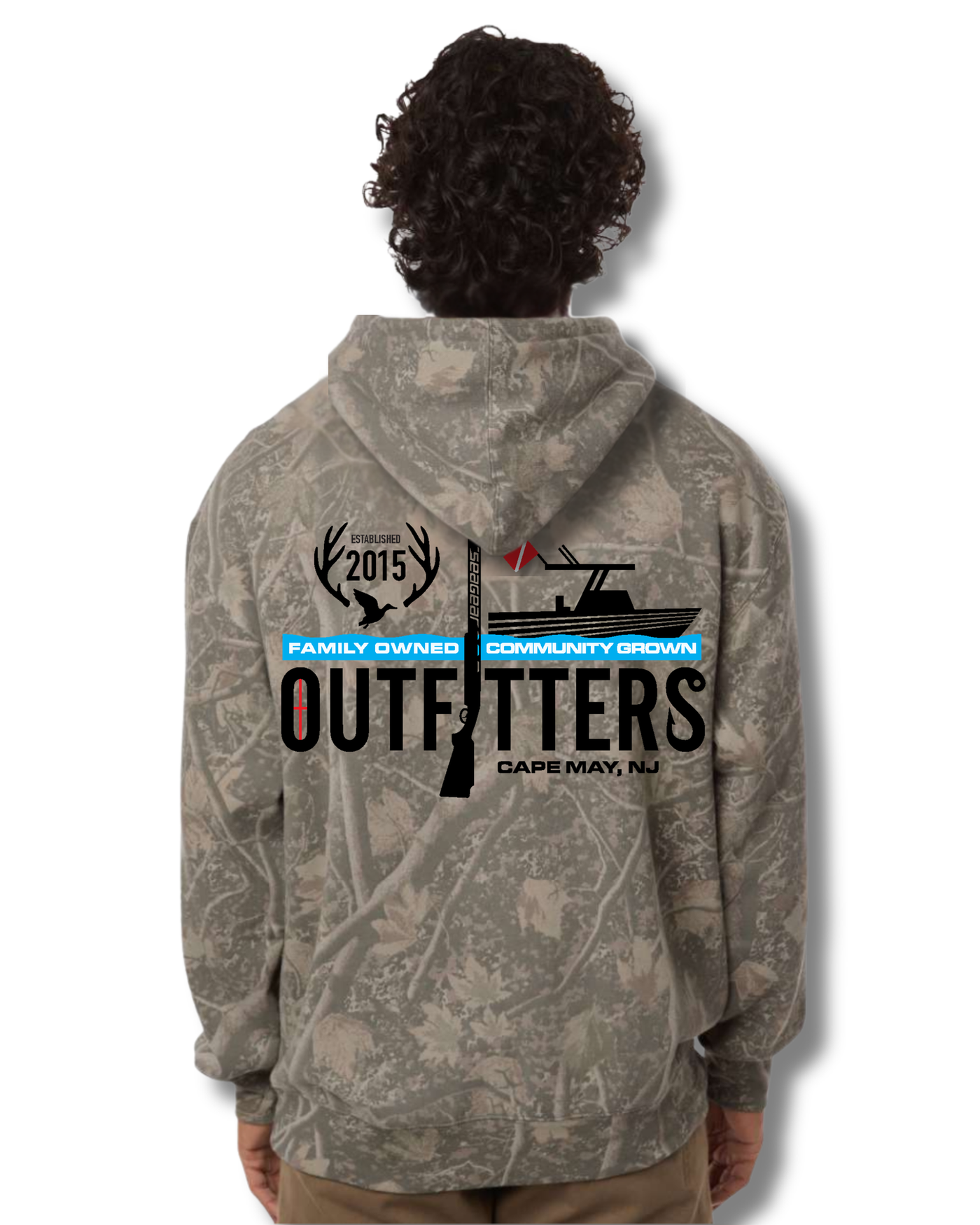 Sea Gear Apparel - Outfitters EST 2015 Logo HW Hoodie