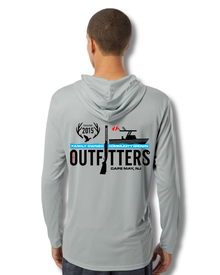 Sea Gear Apparel - Outfitters EST 2015 Logo Hooded Sun Shirts