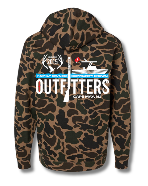 Sea Gear Apparel - Outfitters EST 2015 Logo MW Hoodie — Duck Camo / S