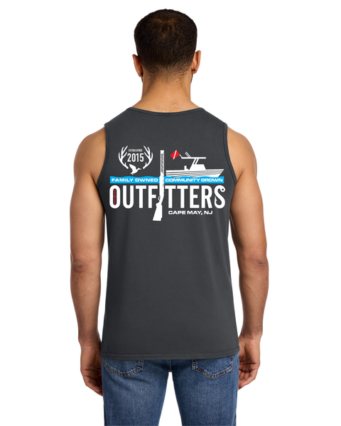 Sea Gear Apparel - Outfitters EST 2015 Logo Tank Top — Coal / M