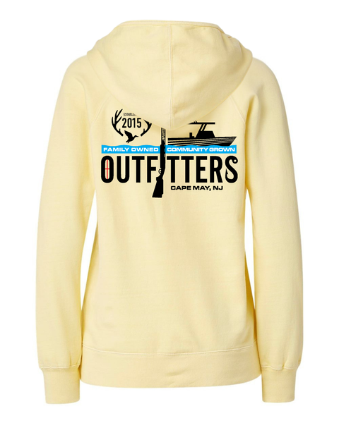 Sea Gear Apparel - Outfitters EST 2015 Logo Women's Sweatshirt — Sun Kissed / S
