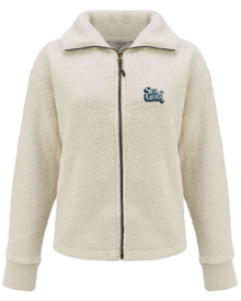 Sea Gear Apparel - Embroidered Amber High Pile Full-Zip Sweater