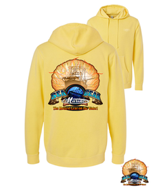 Sea Gear Apparel - Flaming Scallop Indpendent Trading Co Hoodie