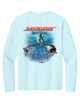 Sea Gear Apparel - Sea Gear Outfitters Sport Multi Fish Long Sleeve Sun Shirt