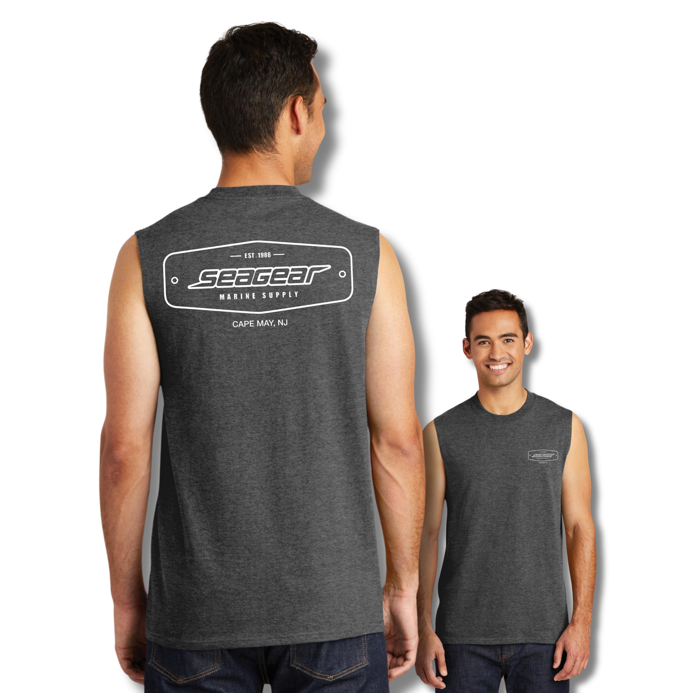 Sea Gear Apparel - Logo Mens Sleeveless Tee