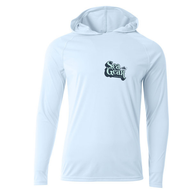 Sea Gear Order The Scallops Youth Sun Long Sleeve Hooded T-Shirt