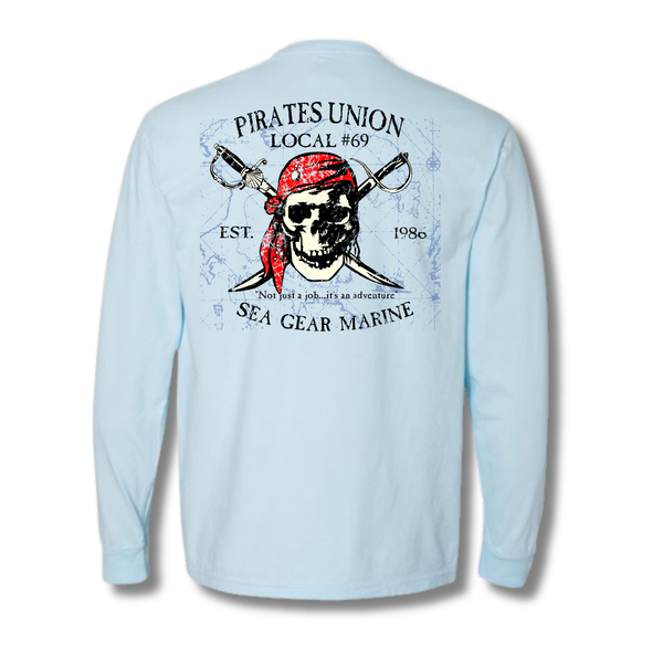 Sea Gear Pirate Union Mens Long Sleeve