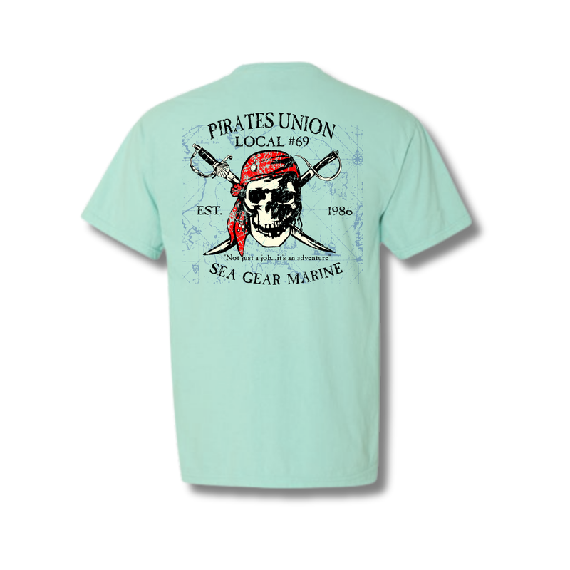 Sea Gear Pirate Union Short Sleeve Pocket T-shirt