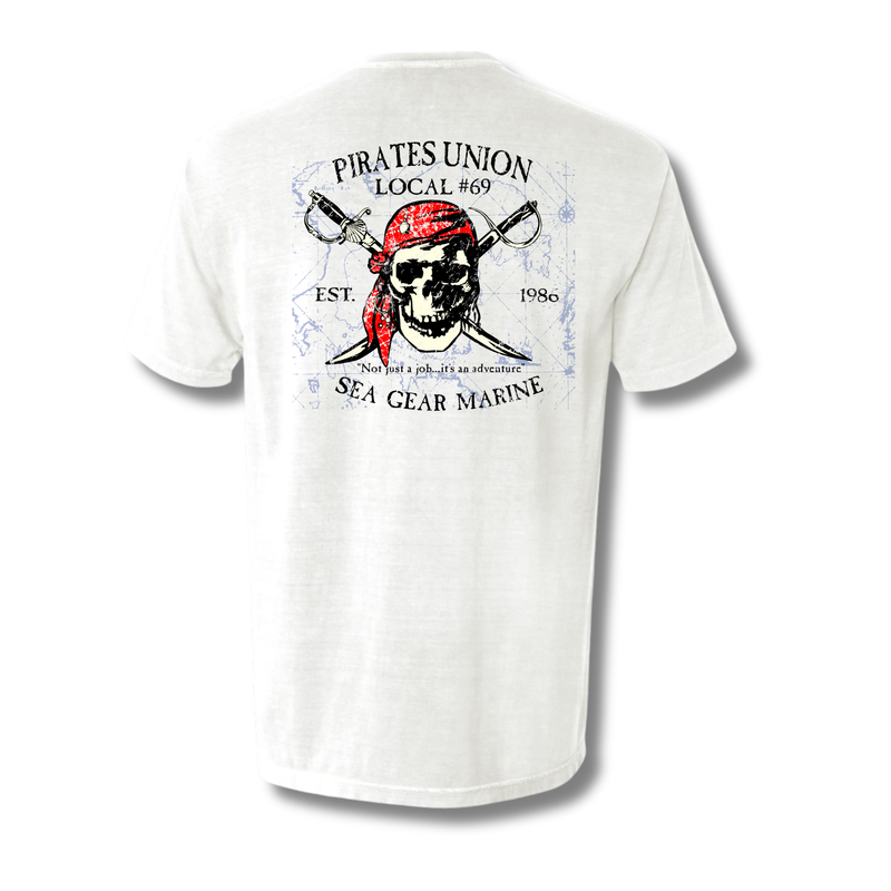 Sea Gear Pirate Union Short Sleeve Pocket T-shirt