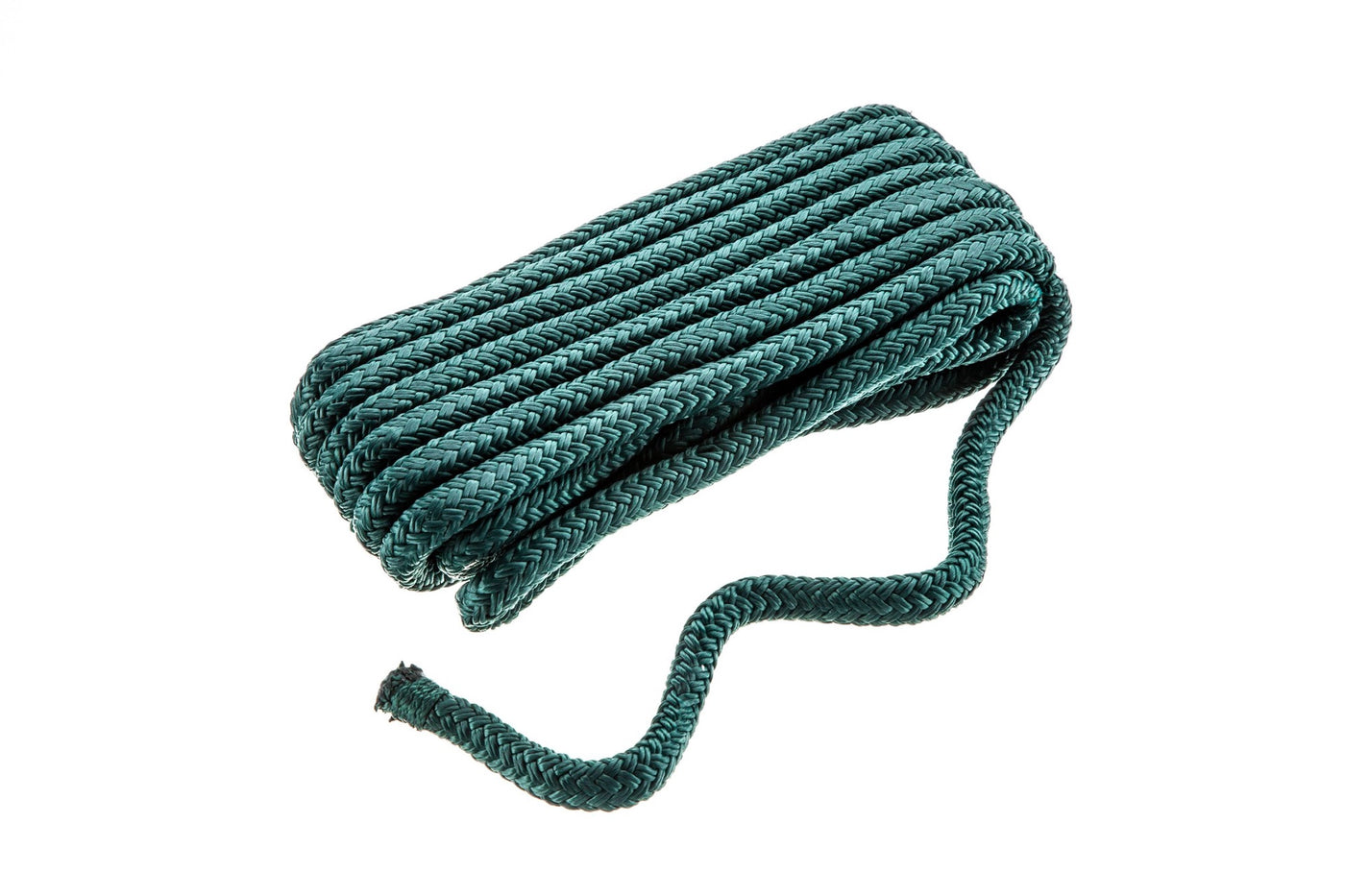 Seachoice Double-Braid Nylon Dock Line with  Eye Splice - Pre-Shrunk & Heat Stabilized