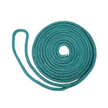 Seachoice Double-Braid Nylon Dock Line with  Eye Splice - Pre-Shrunk & Heat Stabilized