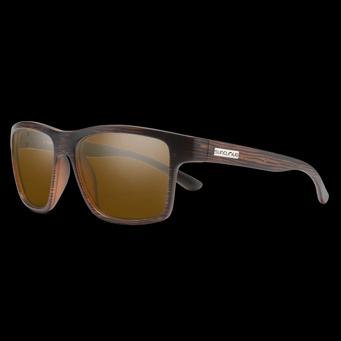 Suncloud A-Team Sunglasses Black / Blue Polarized