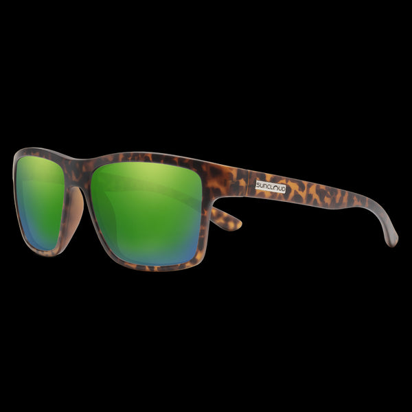 Suncloud A-Team Sunglasses Black / Blue Polarized