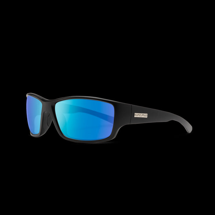 Suncloud Hull Sunglasses Matte Tortoise / Green Polarized