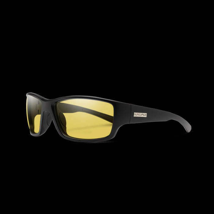 Suncloud Hull Sunglasses Matte Tortoise / Green Polarized